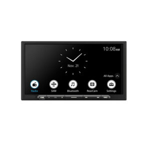 Musictap-25-Car Stereo with LCD & Remote Control | Universal Fit MP3 Player -Bluetooth, USB, AUX, FM Radio